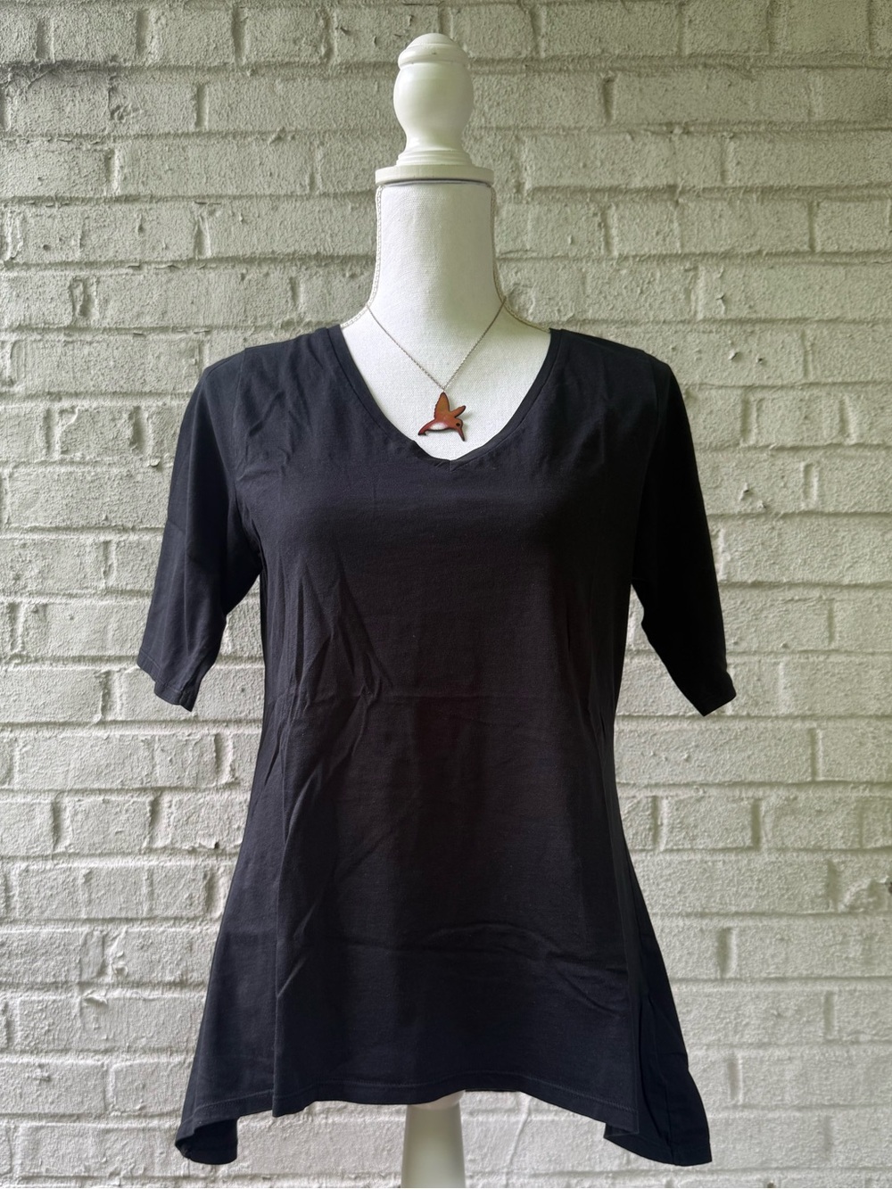 Organic V-Neck Short Sleeve T-Shirt